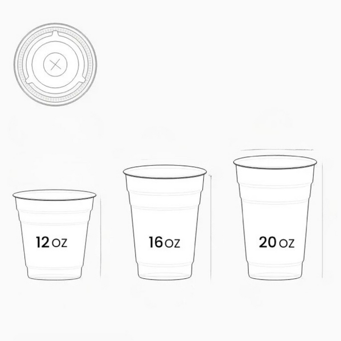20oz PET Cup - 600/Case