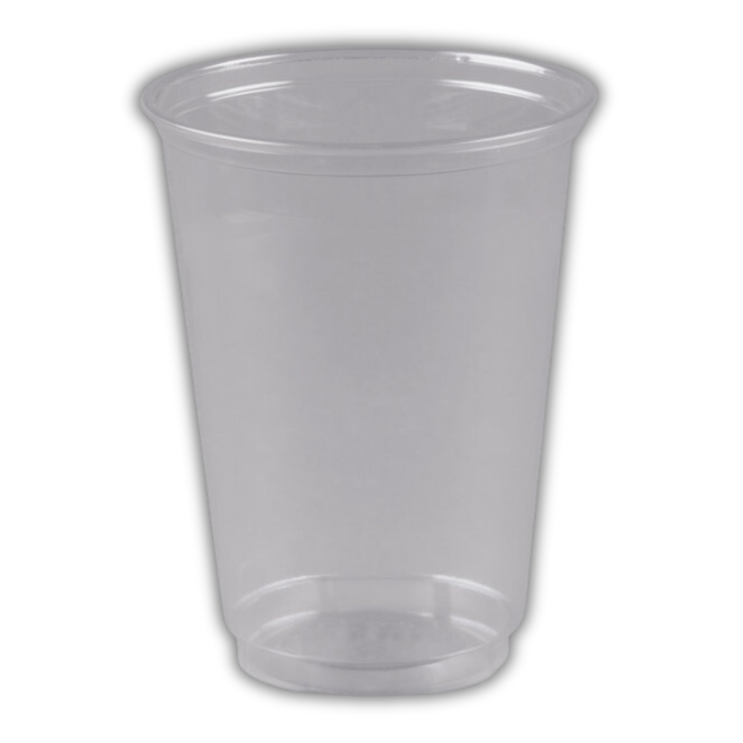 16 oz. Heavy Weight Clear PET Plastic Cold Cup - 1000/Case