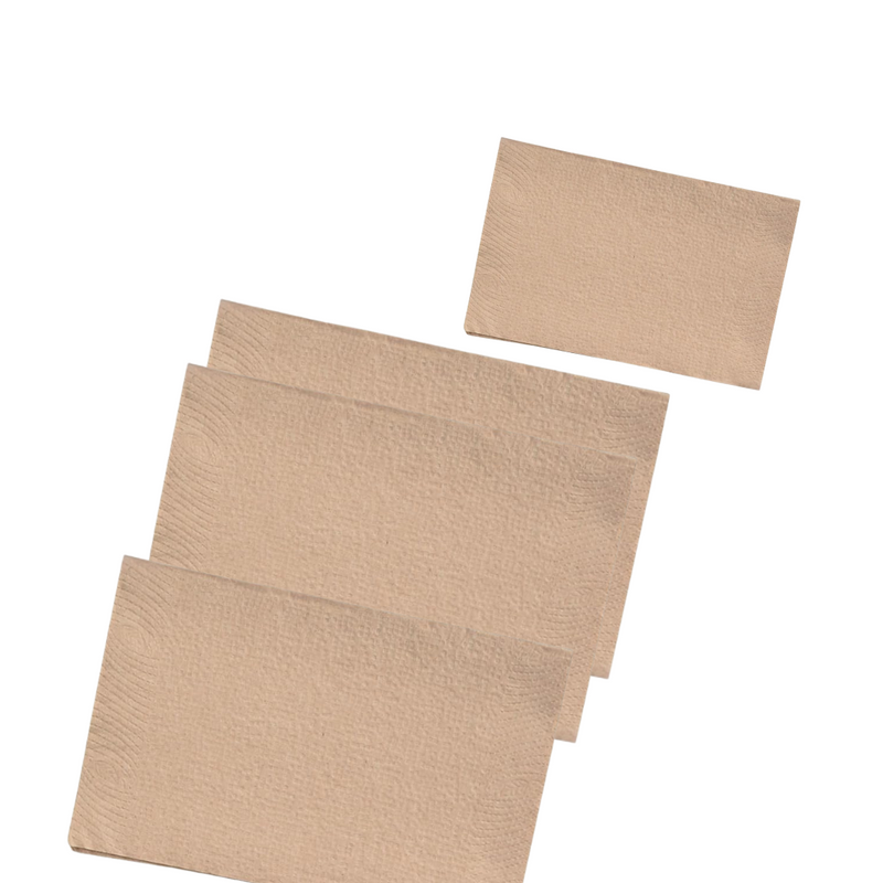 Natural Dispenser Napkin, 1/4 Fold, One-at-a-Time Dispensing, 12.6 x 8.3
