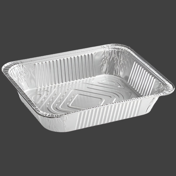 Half Size Foil Steam Table Pan Deep 2 9/16"" Depth - 100/Case