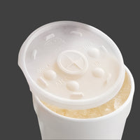 Dart 16SL Translucent Lid with Straw Slot - 1000/Case