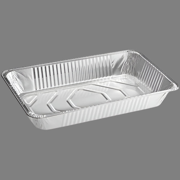 Full Size Foil Steam Table Pan Deep 3 3/8"" Depth - 50/Case