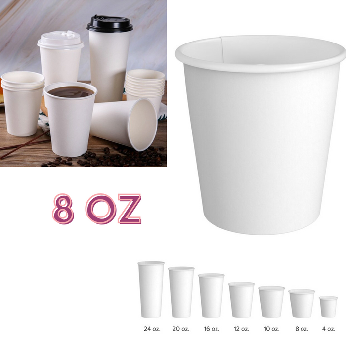 8 oz. Hot Cup (1000  unit per case)