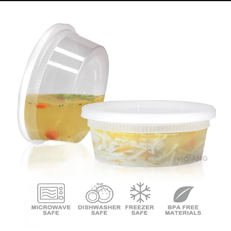 8 oz Deli Container - 240/Case