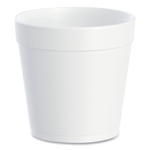 32 oz. White Foam Food Container - 500/Case