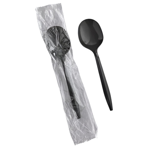 Wrapped Heavy Weight Soup Spoon - 1000/Case