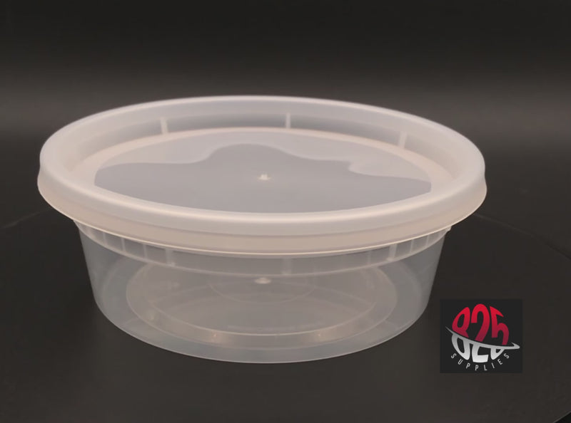 8 oz Deli Container - 240/Case